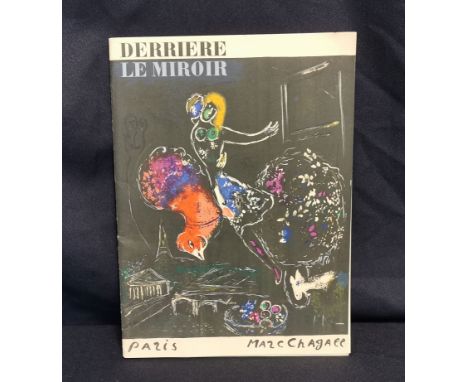 CHAGALL, MARC (Witebsk 1887-1985 Saint-Paul de Vence), "Derrière le Miroir", Sonderheft "Paris", Heft mit 11 Original-Lithogr