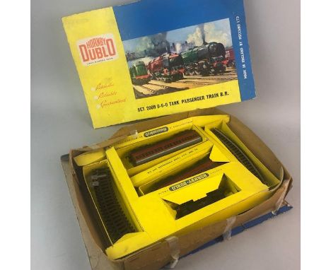 HORNBY DUBLO TRAIN SET, along with Corgi, Matchbox and other model vehicles