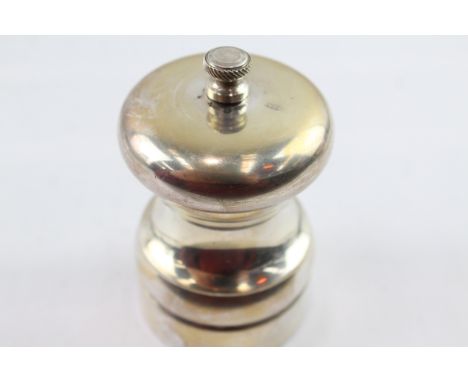A .925 STERLING SILVER CASED PEPPER MILLWeight: 212gms