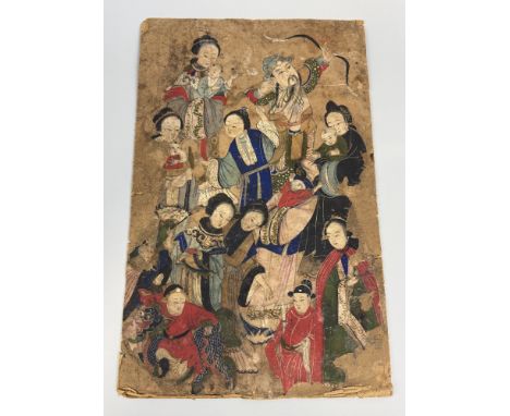 A CHINESE QING DYNASTY ANCESTRAL PORTRAIT PAINTING50cm x 31cm