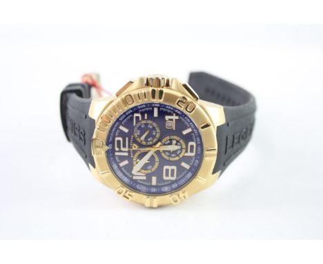 A SWISS LEGEND SUPER SHIELD CHRONOGRAPH QUARTZ WATCHIn working order