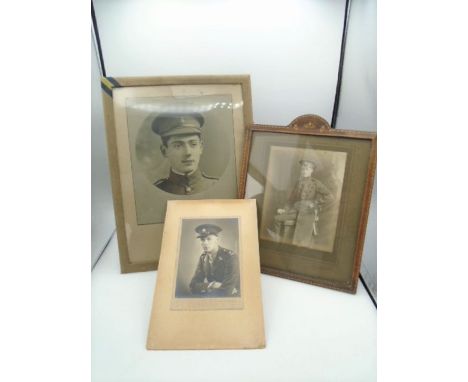 Collection of WW1 officer portrait photographs includes KIA Lieutenant Michael George Stocks 2nd battalion Grenadier Guards s