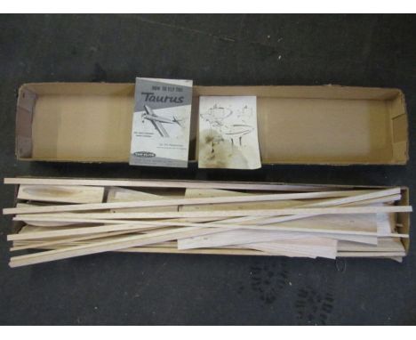 Top flight Taurus wing kit, boxed, all pieces appear to be present, includes manual