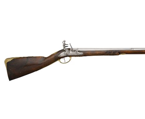 A 20-BORE BAVARIAN FLINTLOCK FOWLING-PIECE BY JOHANN WOLF PETER, ÖTTINGEN, CIRCA 1725 with burnished barrel formed in two sta