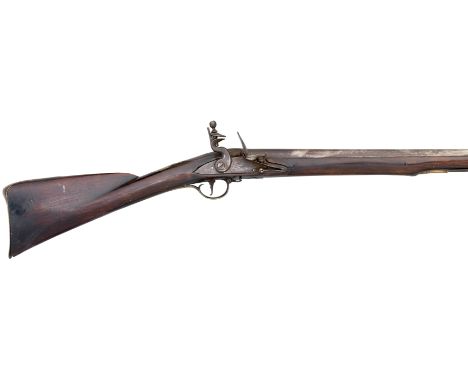 **A 14 BORE ENGLISH FLINTLOCK SPORTING GUN BY THOMAS KETLAND, CIRCA 1780 with tapering sighted barrel stamped with the barrel