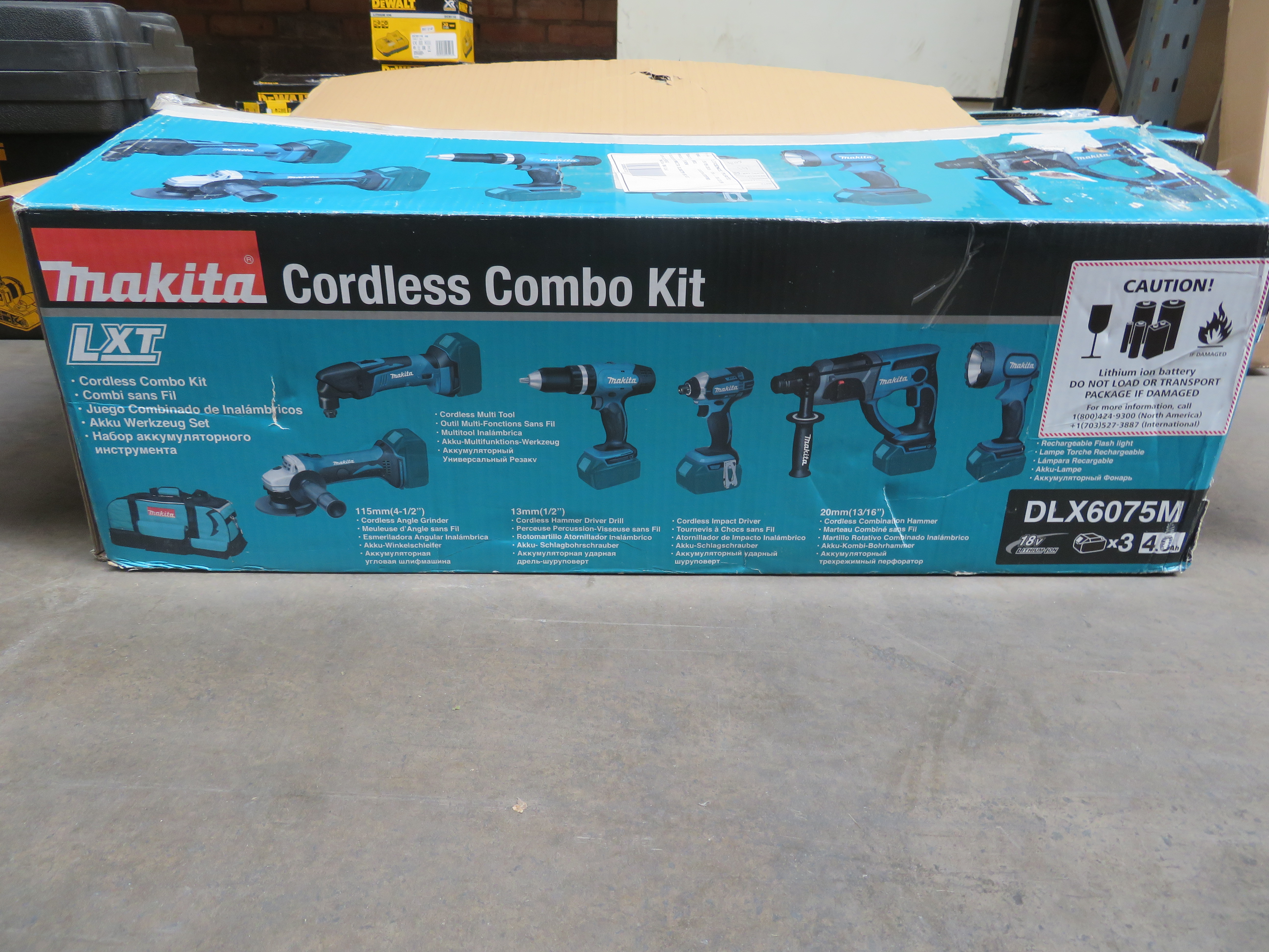 Makita dlx6075m best sale