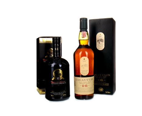 LAGAVULIN 16 YEARS OLD Single Malt Scotch Whisky 70cl, 43% volume, in carton. BUNNAHABHAIN 12 YEARS OLD Single Malt Scotch Wh