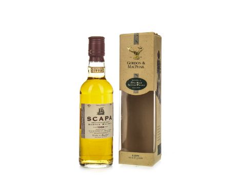 SCAPA 1986 - 35CL Single Malt Scotch Whisky Bottled 1998. 35cl, 40% volume, in carton.