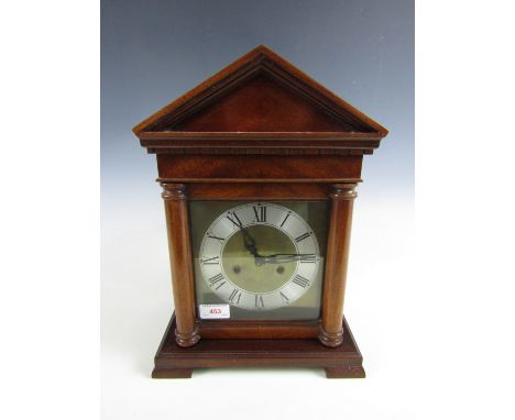 An Enfield mahogany mantel clock