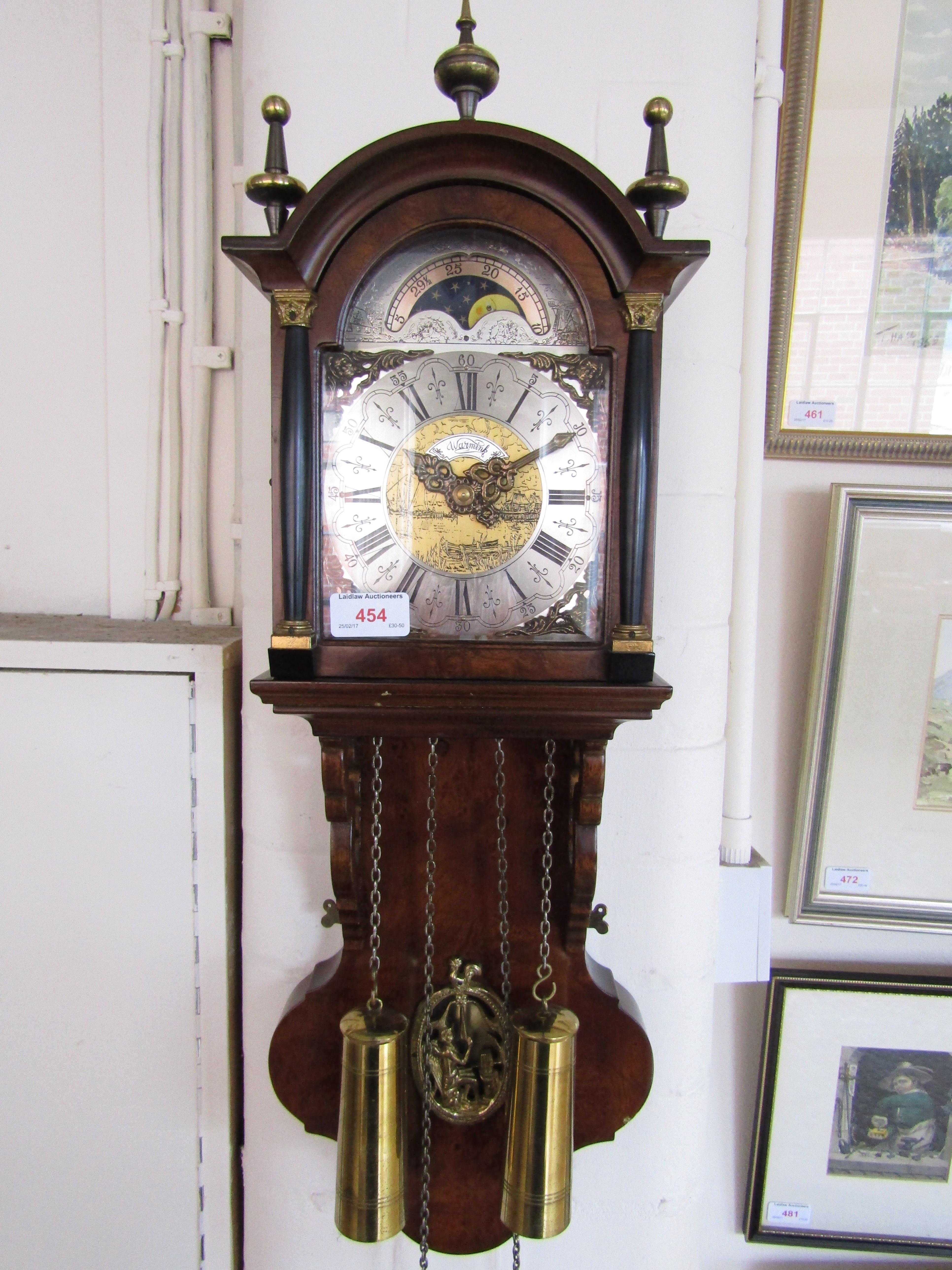 A Warmink Dutch wall clock