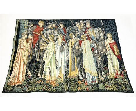 FLEMISH DESIGN TAPESTRY, 135cm x 191cm. 
