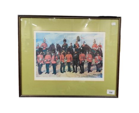 MILITARY PICTURE: THE IRISH REGIMENTS OF THE BRITISH ARMY 