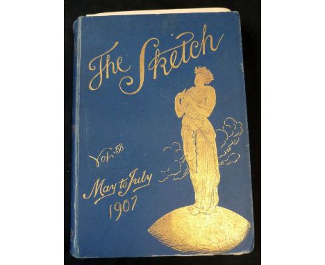 THE SKETCH, A JOURNAL OF ART AND ACTUALITY, London, The Illustrated London News and Sketch, 1907, vol 58, fo, original pictor