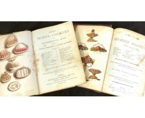 ISABELLA BEETON: THE BOOK OF HOUSEHOLD MANAGEMENT, London, Ward Lock &amp; Tyler, [1869], entirely new edition revised and co