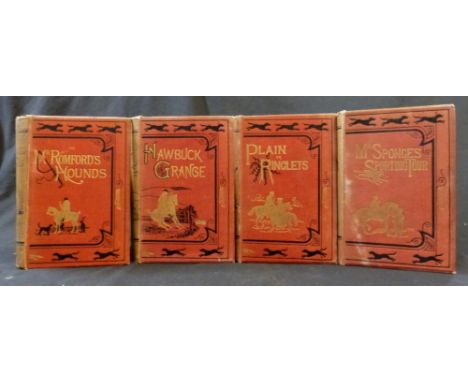 ROBERT SMITH SURTEES: 4 titles: all published London, Bradbury Agnew circa 1890, printed for subscribers from the plates of t