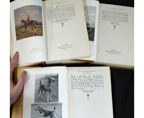 GEOFFREY BROOKE AND OTHERS: HORSEMANSHIP, THE WAY OF A MAN WITH A HORSE, London, Seeley Service, circa 1932, Lonsdale Library