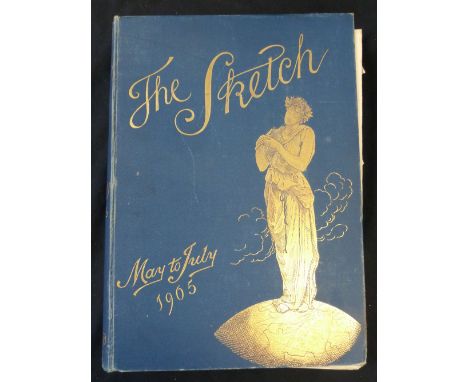 THE SKETCH, A JOURNAL OF ART AND ACTUALITY, London, The Illustrated London News and Sketch, 1905, vol 50, fo, original pictor