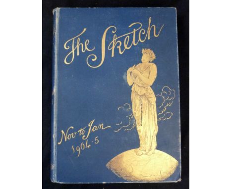 THE SKETCH, A JOURNAL OF ART AND ACTUALITY, London, The Illustrated London News and Sketch, 1904-05, vol 48, fo, original pic