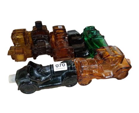 7 VINTAGE AVON CARS 