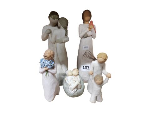 5 WILLOWTREE FIGURES