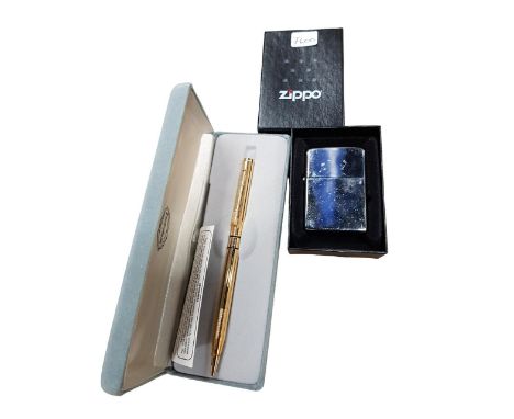 VINTAGE ZIPPO PEN AND LIGHTER 