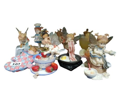10 COLLECTABLE FAIRY FIGURES 