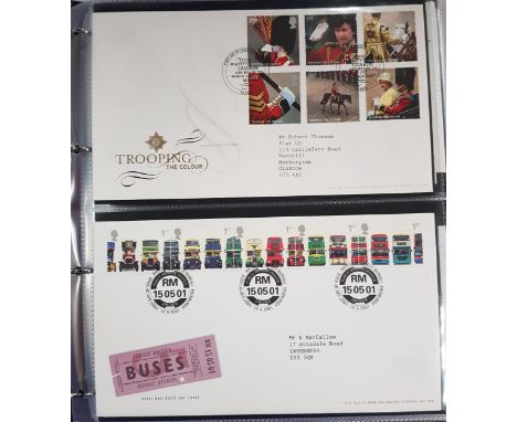 ALBUM OF FIRST DAY COVERS 