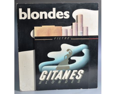 Blondes -&nbsp;Imperial Tobacco - A retro vintage 1980's French advertising point of sale shop display cigarette and tobacco 