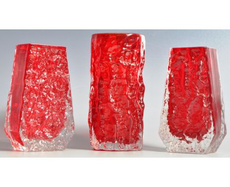 Geoffrey Baxter - Whitefriars - Textured Range -&nbsp; An original collection of retro vintage 1960's British studio art glas