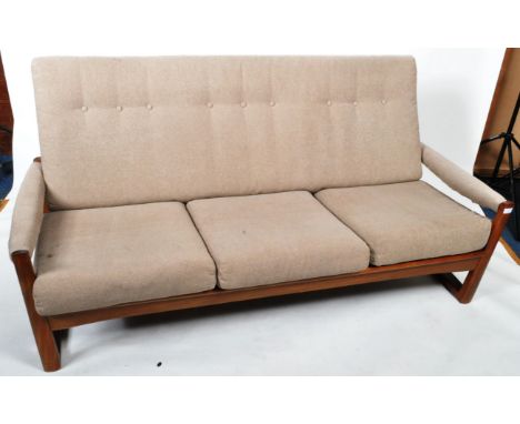 Guy Rogers -&nbsp;Virginia Lounge Range - A retro vintage mid 20th Century designer three piece sofa suite comprising of a th