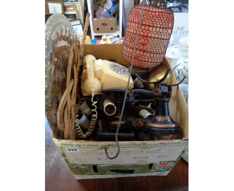 Brans Saville pattern Cast Iron scales, Vintage Chinese lantern and assorted bygones