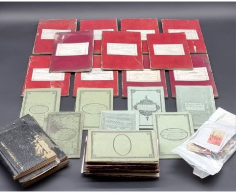 J HANFORD &amp; SON, AUCTIONEERS, CHULMLEIGH DEVON:&nbsp;38 manuscript catalogues of auction sales, account books and ephemer