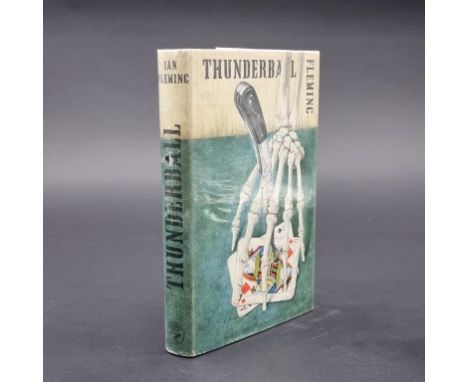 FLEMING (Ian): 'Thunderball': London, Jonathan Cape, 1961: FIRST EDITION. Publishers black cloth with dustjacket, a good clea