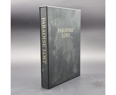 FOLIO SOCIETY:&nbsp;MILTON (John): 'Paradise Lost': London, Folio Society, 1991: illustrations by Ian Pollock: full black buc