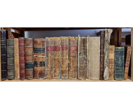MISCELLANEOUS ANTIQUARIAN:&nbsp;a quantity over one shelf.&nbsp; 