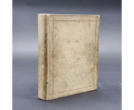 WILLIAM WOODCOCK, FARMER:&nbsp;manuscript account book, c.1848-72: details noted include expenses at Lutterworth Market 1s 9d
