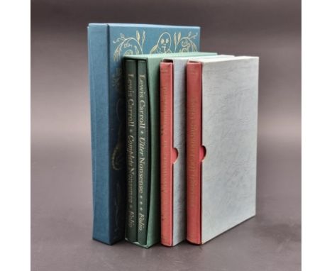 FOLIO SOCIETY:&nbsp;CARROLL (Lewis): 'Alice's Adventures in Wonderland &amp; 'Through the Looking-Glass': Folio Society, 1961