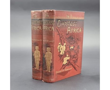 STANLEY (Henry M):&nbsp;'In Darkest Africa or the Quest Rescue and Retreat of Emin Governor of Equatoria..': FIRST EDITION: L