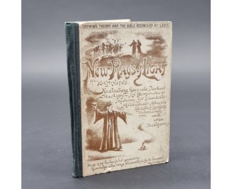 DARWINISM&nbsp;'Darwin's Theory and the Bible Reconciled at Last...New Rays of Light by Illuminatus': London, Gutenburg Press