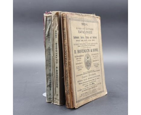 TRADE CATALOGUES:&nbsp;HAIRDRESSERS REQUISITES: a group of 3 trade catalogues of hairdresser's sundries, fittings, machinery,