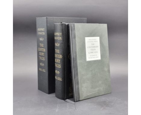 FOLIO SOCIETY:&nbsp;'The Canterbury Tales, by Geoffrey Chaucer...': Facsimile Edition, Folio Society, 2010: wood-engraved ill