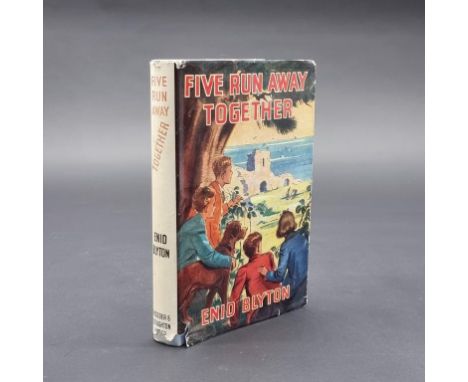 BLYTON (Enid):&nbsp;'Five Run Away Together', London, Hodder &amp; Stoughton, 1944: FIRST EDITION. publishers blue cloth with