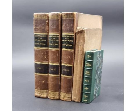 BYRONIANA:&nbsp;BROCKEDON (W): 'Finden's Illustrations of the Life and Works of Lord Byron..': London, John Murray, 1833: 3 v