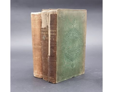 WOLFF (Joseph):&nbsp;'Narrative of a Mission to Bokhara, in the years 1843-1845, to ascertain the fate of Colonel Stoddart an