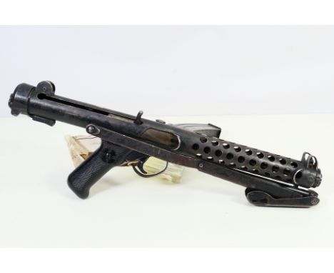 A deactivated (to the latest standard) Sterling sub-machine gun.(SMG) serial number KR105480. It is marked to the magazine " 