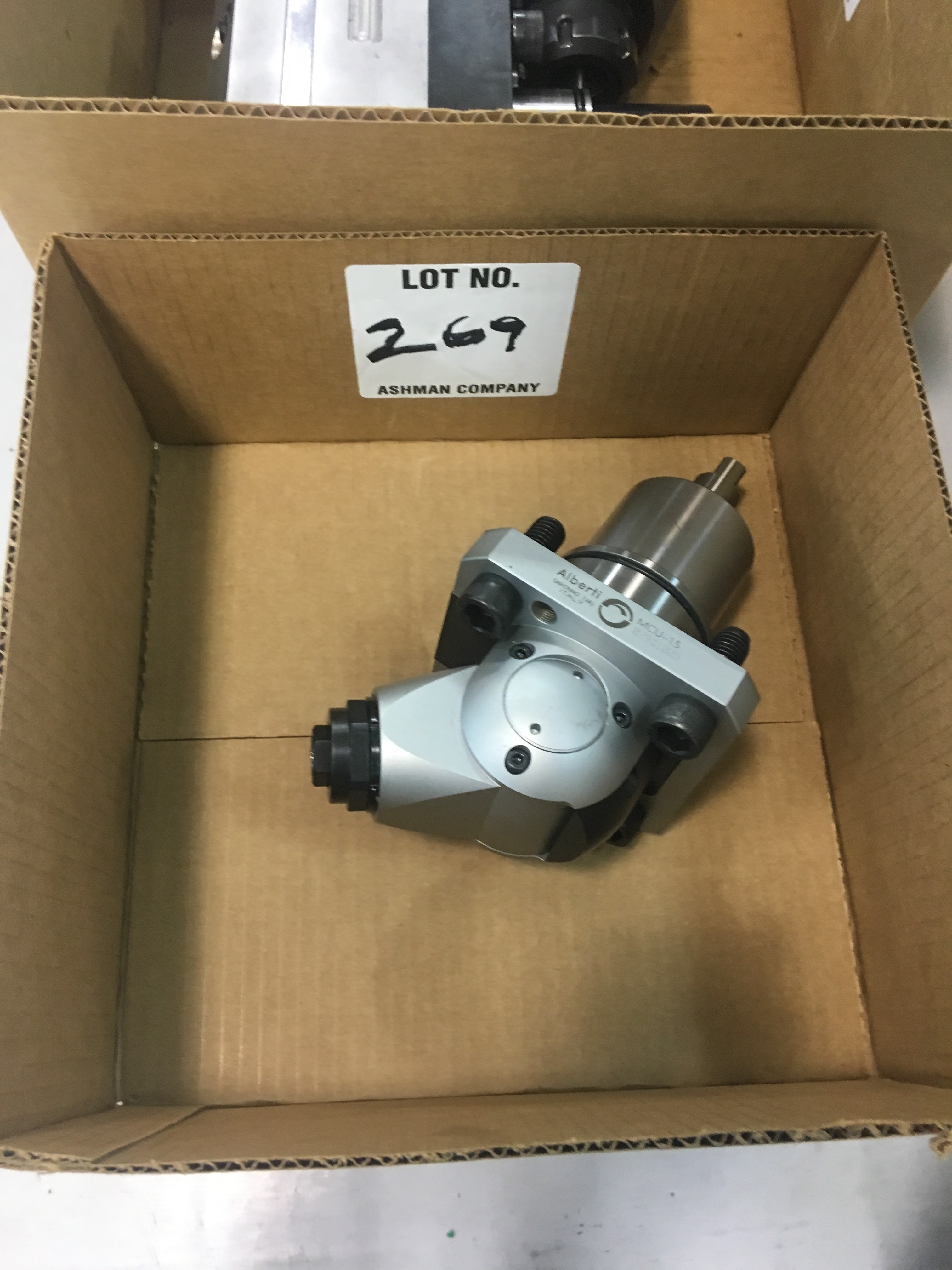 ALBERTI MCU15 ADJUSTABLE ANGLE LIVE TOOL HOLDER