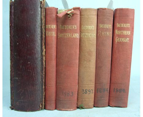 Baedeker (Karl), Traveller's Manual of Conversation (1884), Switzerland (1883 and 1897), Rhine (1884), Northern Germany (1884