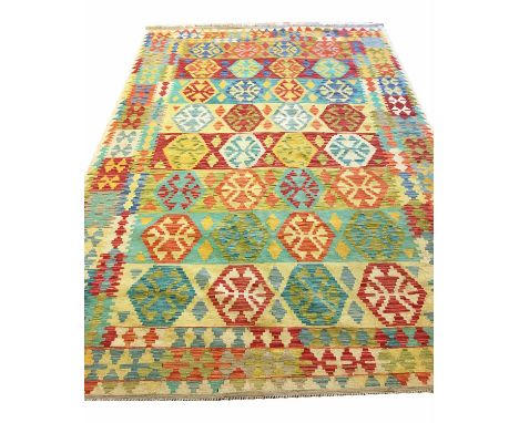 ANATOLIAN KILIM CARPET, 312cm x 207cm.