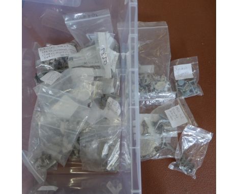 A large collection of mainly Mithril metal Lord of the Rings figures - please see images for vendors listing 