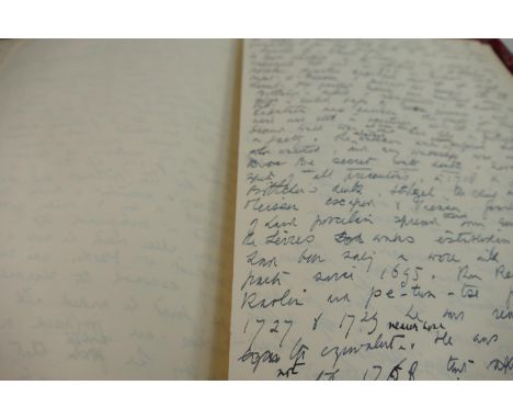 The House of Coalport 1750-1950: To Stanley Harrison from Compton Mackenzie, a manuscript written in original hand by Compton